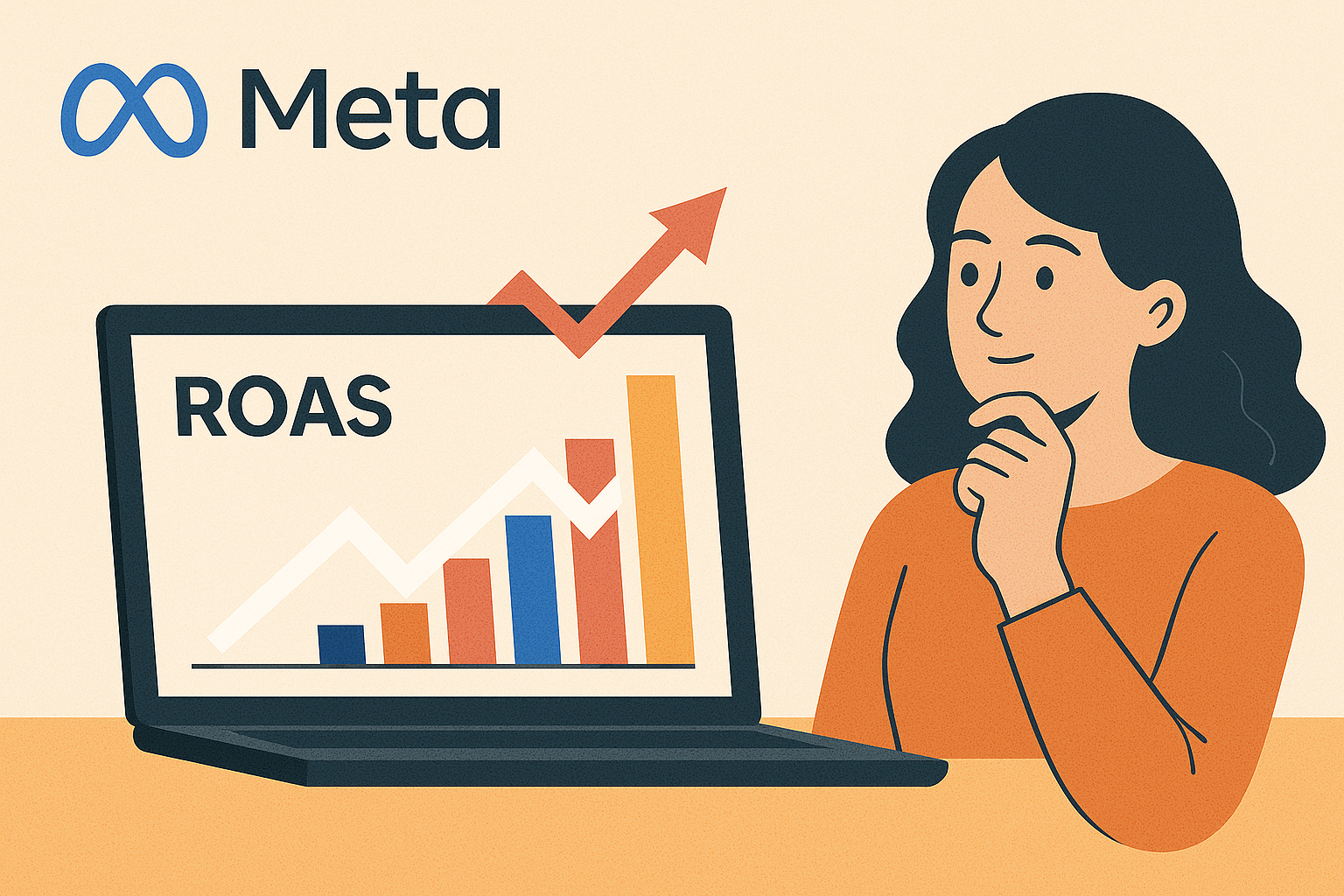 roas ve meta ads görseli